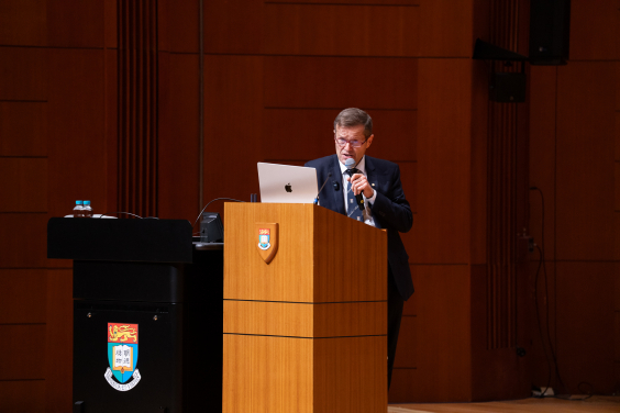 諾貝爾物理學獎得主、新任香港大學（港大）理學院物理學系講座教授Ferenc Krausz教授。